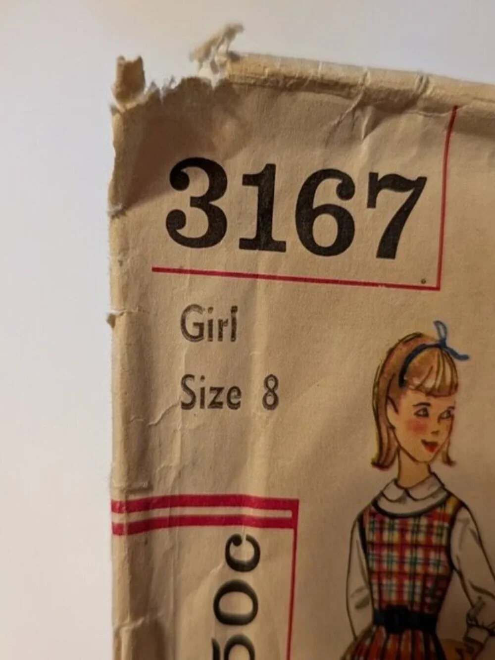 simplicity 7487 sewing pattern girls skirt, jacket, jumper